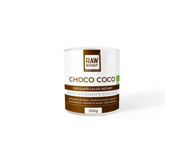 Choco Coco - Mix ECO Ciocolata Calda Instant | Rawboost