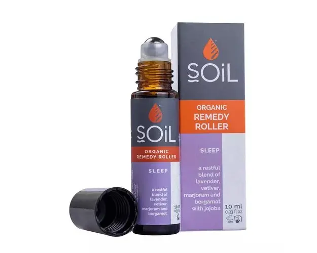 Roll-On Sleep cu Uleiuri Esentiale Pure Organice ECOCERT, 10 ml | SOiL