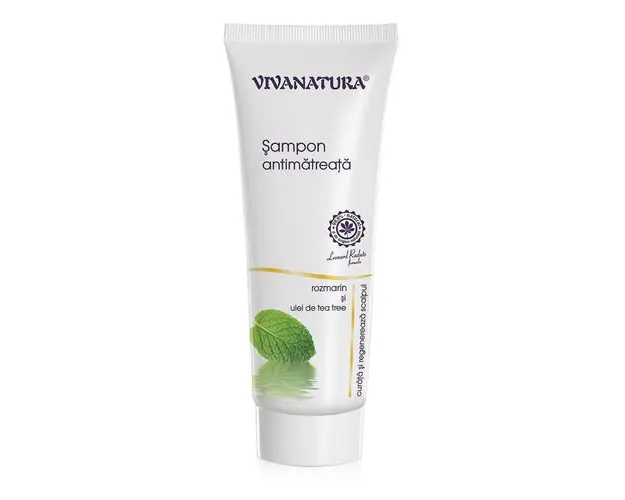 Sampon Antimatreata cu Rozmarin si Ulei de Tea Tree, 250 ml | Vivanatura