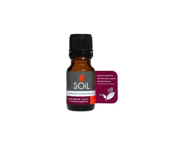Ulei Esential de Scortisoara (Cinnamon) Ecologic/Bio, 10ml | SOiL
