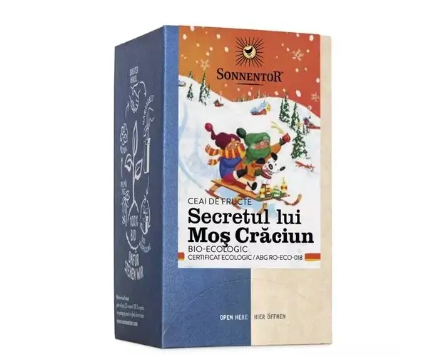 Ceai Plic Fructe - Secretul Lui Mos Craciun, ECO, 18 plicuri | Sonnentor