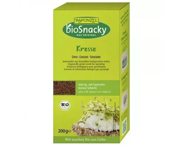 Seminte de Creson pentru Germinat, 200g ECO | Rapunzel - BioSnacky