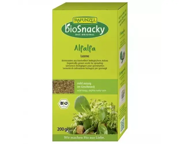 Seminte de Lucerna pentru Germinat, 200g ECO | Rapunzel - BioSnacky