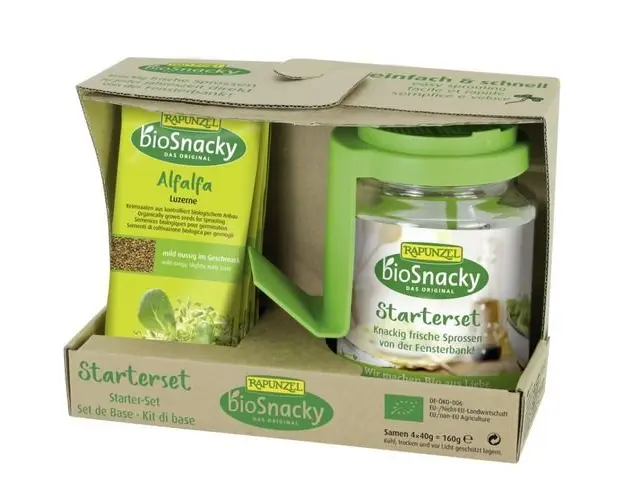 Set Starter pentru Germinat ECO | Rapunzel - BioSnacky