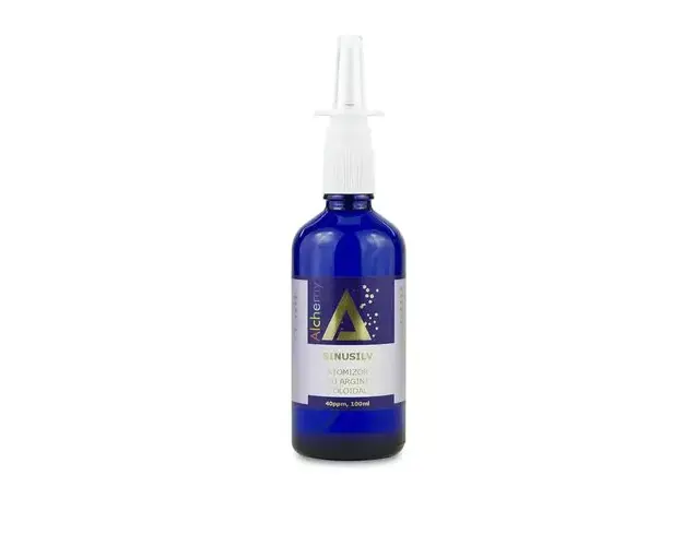 SinuSilv, atomizor nazal cu argint coloidal 40ppm | Pure Alchemy