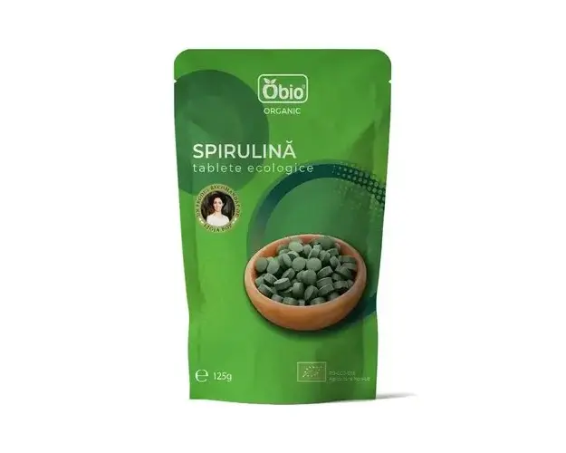 Spirulina tablete eco, 125g | Obio