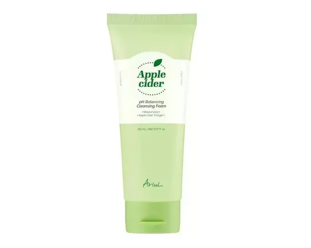 Spuma de Curatare a Tenului cu Otet din Cidru de Mere - Apple Cider pH Balancing, 150ml | Ariul