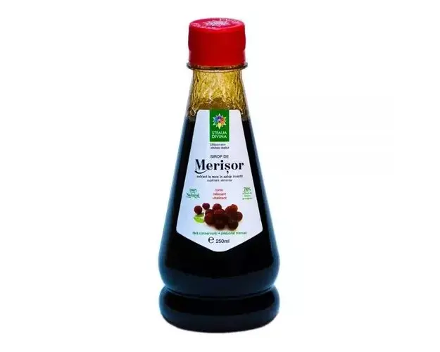 Sirop Natural de Merisor Presat la Rece | Steaua Divina