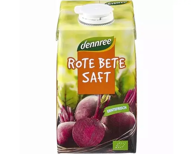 Suc de sfecla rosie VEGAN ECO, 500ml | Dennree