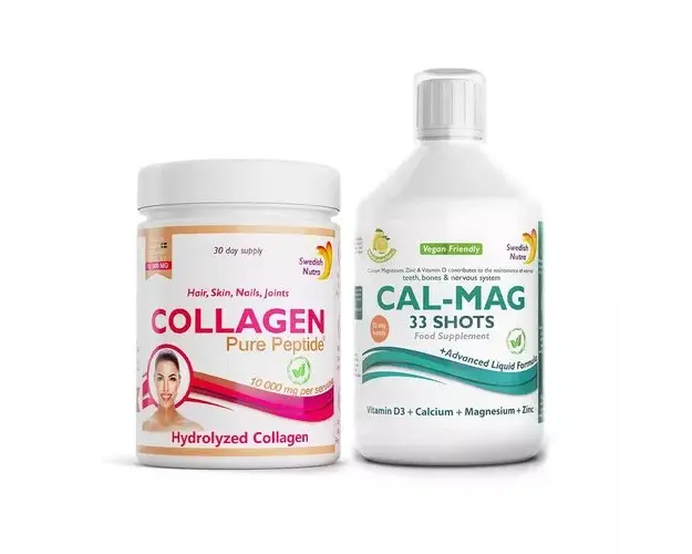 Pachet 1 Provocare Iulia Bledea, Cal+mg+zn +Colagen praf 