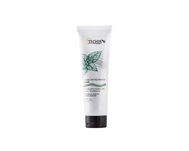 Crema Pentru Masaj Antireumatic cu Menta, 125g | Techir