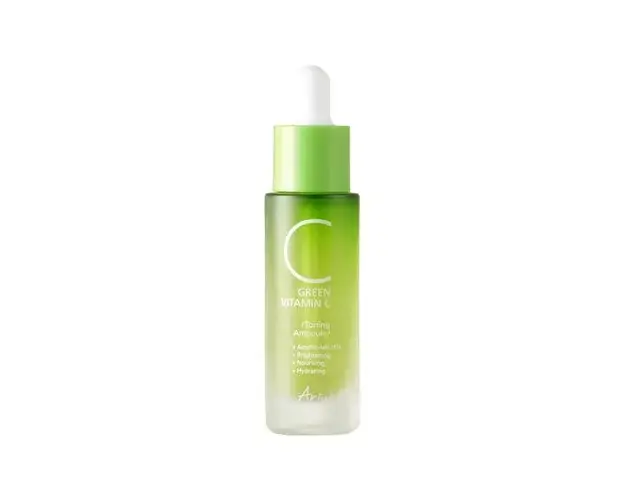 Toner ser Green Vitamin C 14% Toning Ampoule Pete Pigmentare, 15ml | Ariul