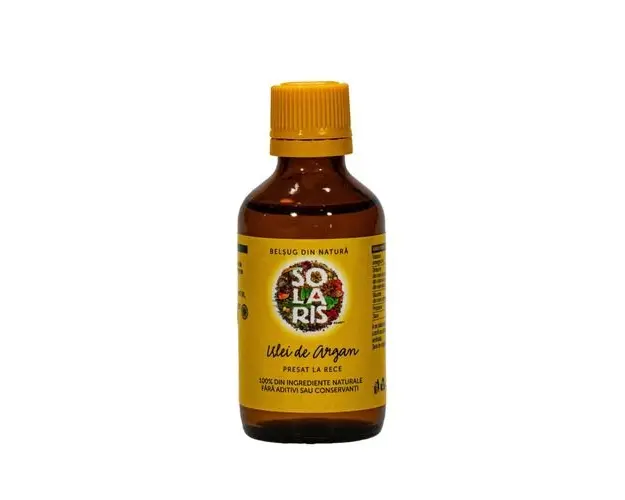Ulei de Argan Presat la Rece, 50ml | Solaris