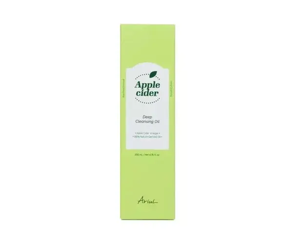 Ulei de Curatare a Tenului - Apple Cider Deep Cleansing - pentru Pori, Machiaj, Sebum si Puncte Negre, 200ml | Ariul