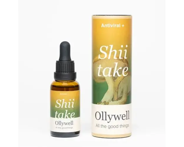 Tinctura de Shiitake, 30 ml | Ollywell