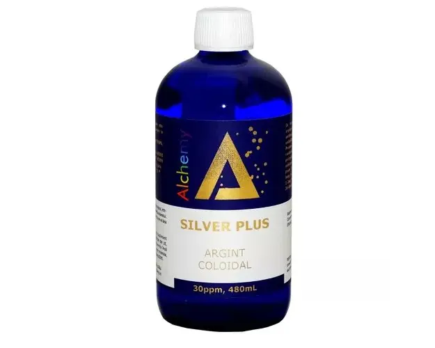 Argint coloidal SilverPlus 30ppm, 480ml | Pure Alchemy