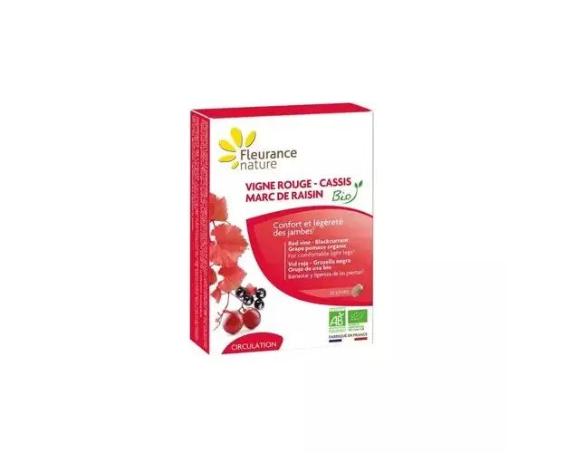 Complex antioxidant pentru confortul si lejeritate picioarelor - Supliment alimentar, 90 comprimate | Fleurance Nature