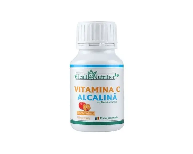 Vitamina C Alcalina, 120 capsule | Health Nutrition