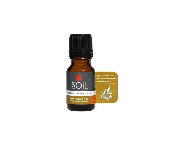 Ulei esenţial de Arbore de Ceai Lamaios (Lemon Tea Tree) Ecologic/Bio 10ml SOiL