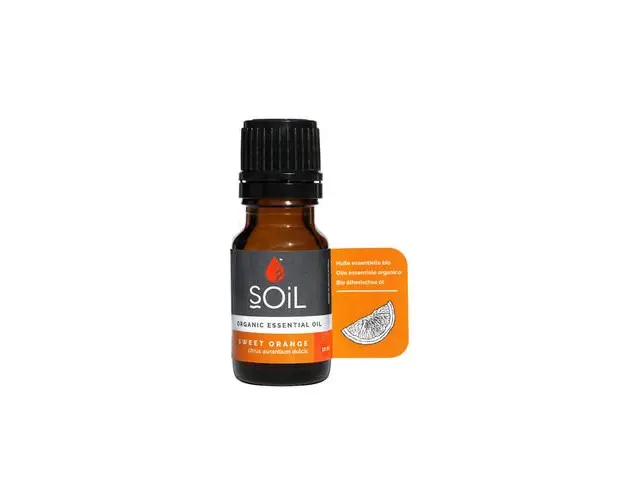 Ulei esenţial de Portocala (Orange) Ecologic/Bio 10ml SOiL