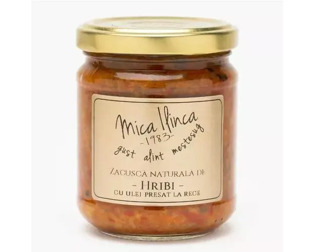 Zacusca Naturala de Hribi, 200g | Mica Ilinca