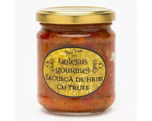 Zacusca Naturala de Hribi cu Trufe, 200g | Mica Ilinca