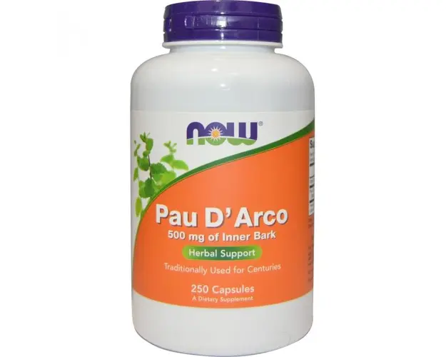 Now Pau D arco 500 mg 250 veg caps