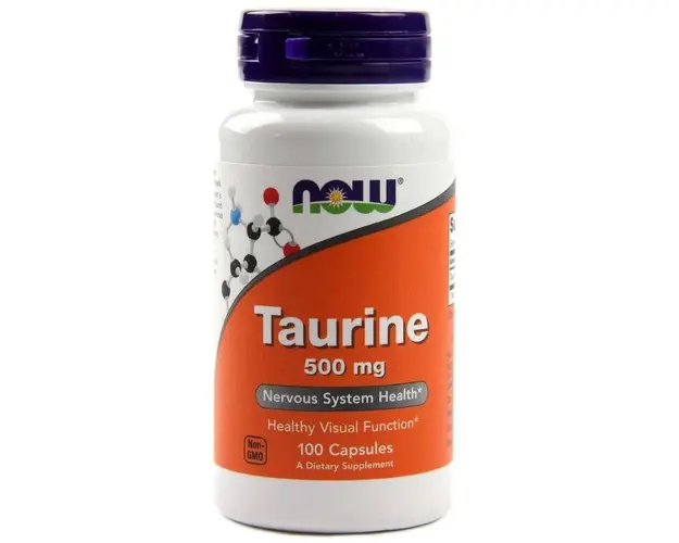 Now Taurine 500 mg 100 caps