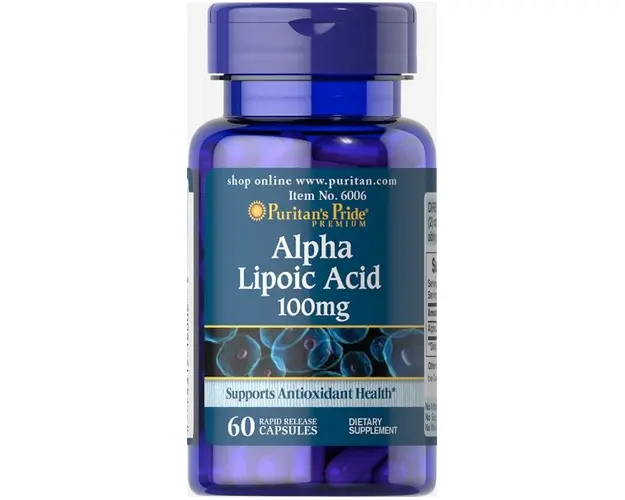 Puritan s Pride Alpha Lipoic Acid 100 mg 60 caps