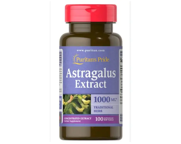 Puritan s Pride Astragalus Extract 100 softgels