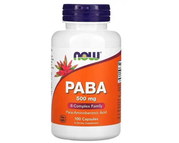 Now PABA 500mg 100caps