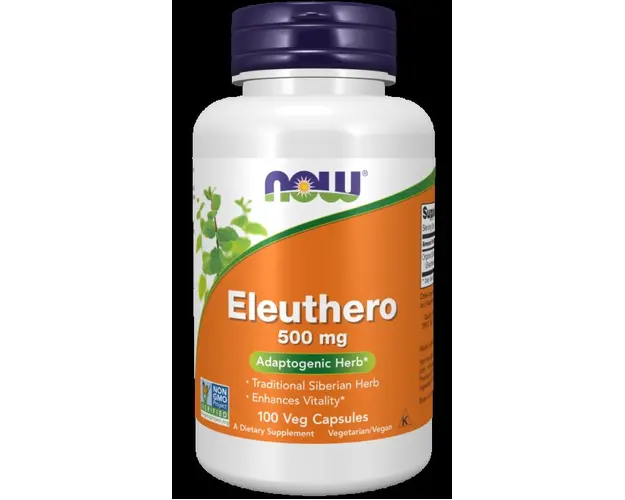 Now Eleuthero 500 mg 100 vcaps