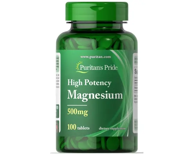 Puritan s Pride High Potency Magnesium 500 mg 100 tabs