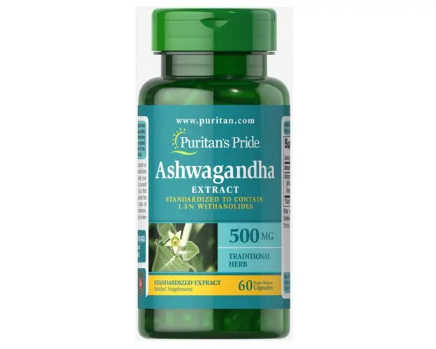Puritan s Pride Ashwagandha Extract 500 mg 60 caps