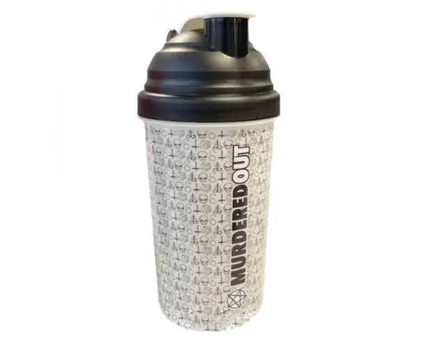 MURDERED OUT SHAKER 600 ML WHITE BLACK