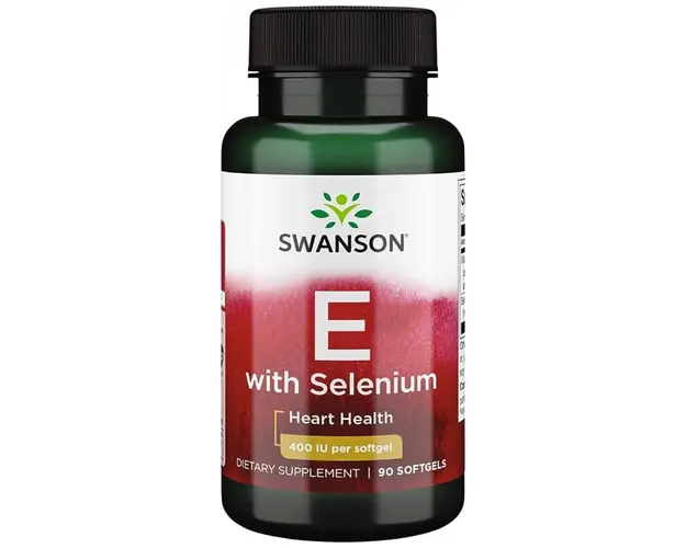 Swanson E with Selenium 400 IU 90 softgels