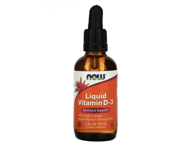 Now Liquid Vitamin D-3 400 IU 59 ml