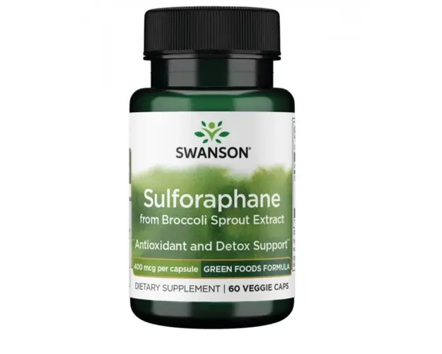Swanson Sulforaphane 400 mcg 60 vcaps