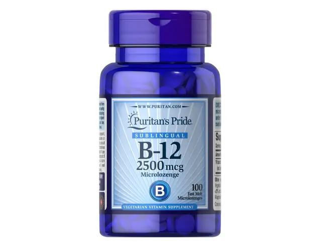 Puritan s Pride VITAMIN B-12 2500 MCG 100 microlozenges