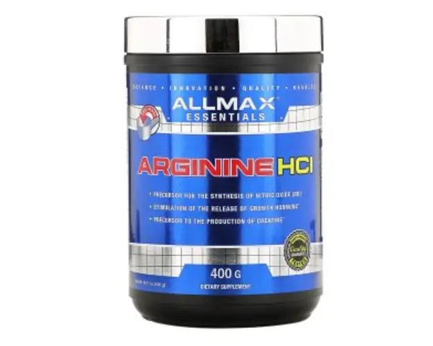 Allmax Arginine HCI 400 grams 80 serv