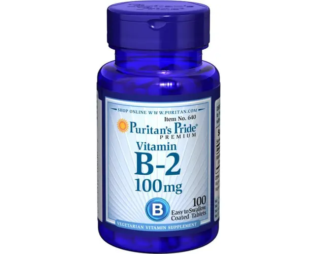 Puritan s Pride Vitamin B-2 100 mg 100 tab
