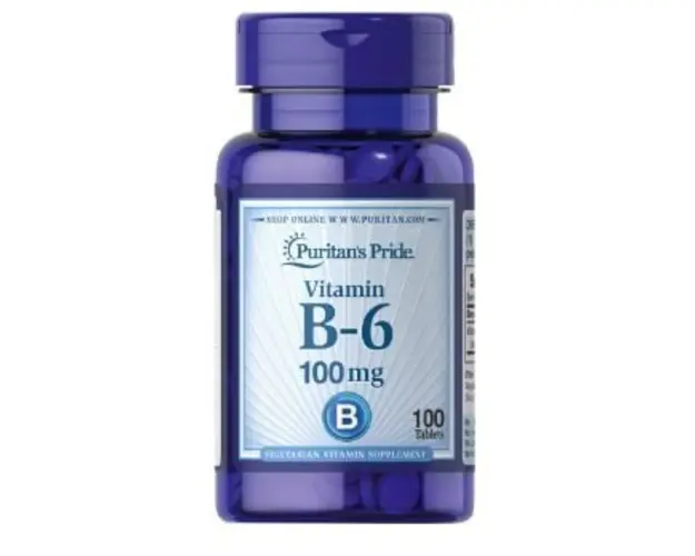 Puritan s Pride Vitamin B-6 100 mg 100 tab