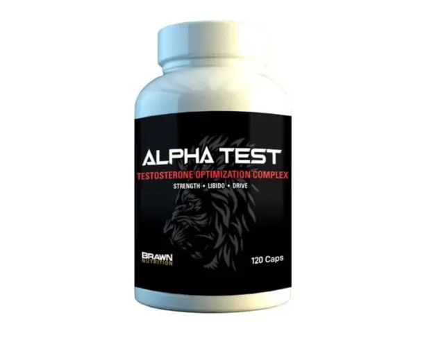 Brawn Nutrition Alpha Test 120 caps