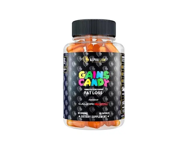 Alpha Lion GAINS CANDY Caloriburn 60 caps