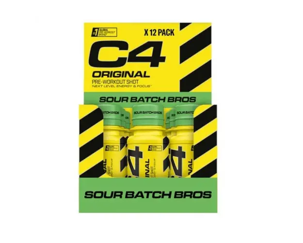 Cellucor C4 Original Pre-workout Shot 60 ml X 12bc