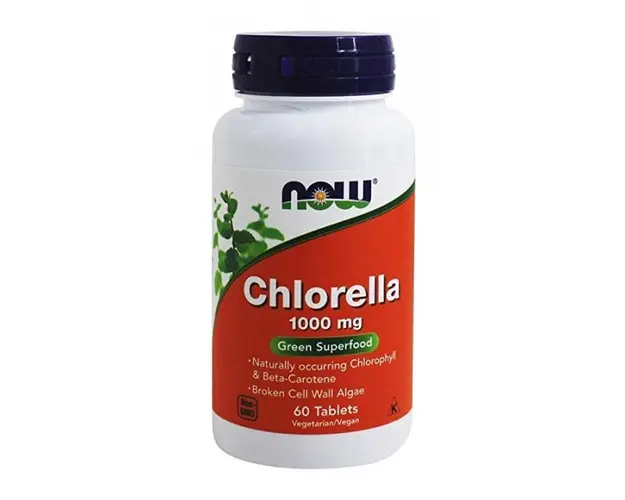 Now Chlorella 1000 mg 60 tab