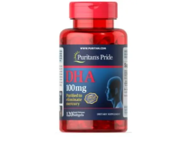 Puritan s Pride DHA 100 mg 120 softgels