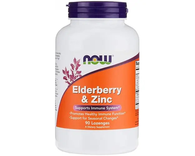 Now Elderberry Zinc 90 lozenges