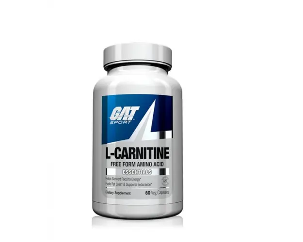 GAT L-Carnitine 500 mg 60 vcaps