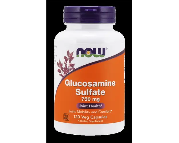 Now Glucosamine Sulfate 750 mg 120 vcaps
